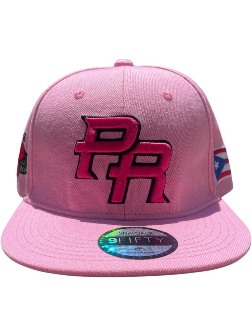 Embroidered Snapback Hat with Patches | Adjustable Flat Brim | Casual Outdoor